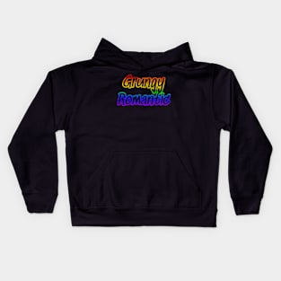 Grungy Romantic (Rainbow) Kids Hoodie